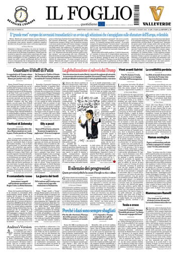 Prima-pagina-il foglio-messina-edizione-di-oggi-13-03-2025